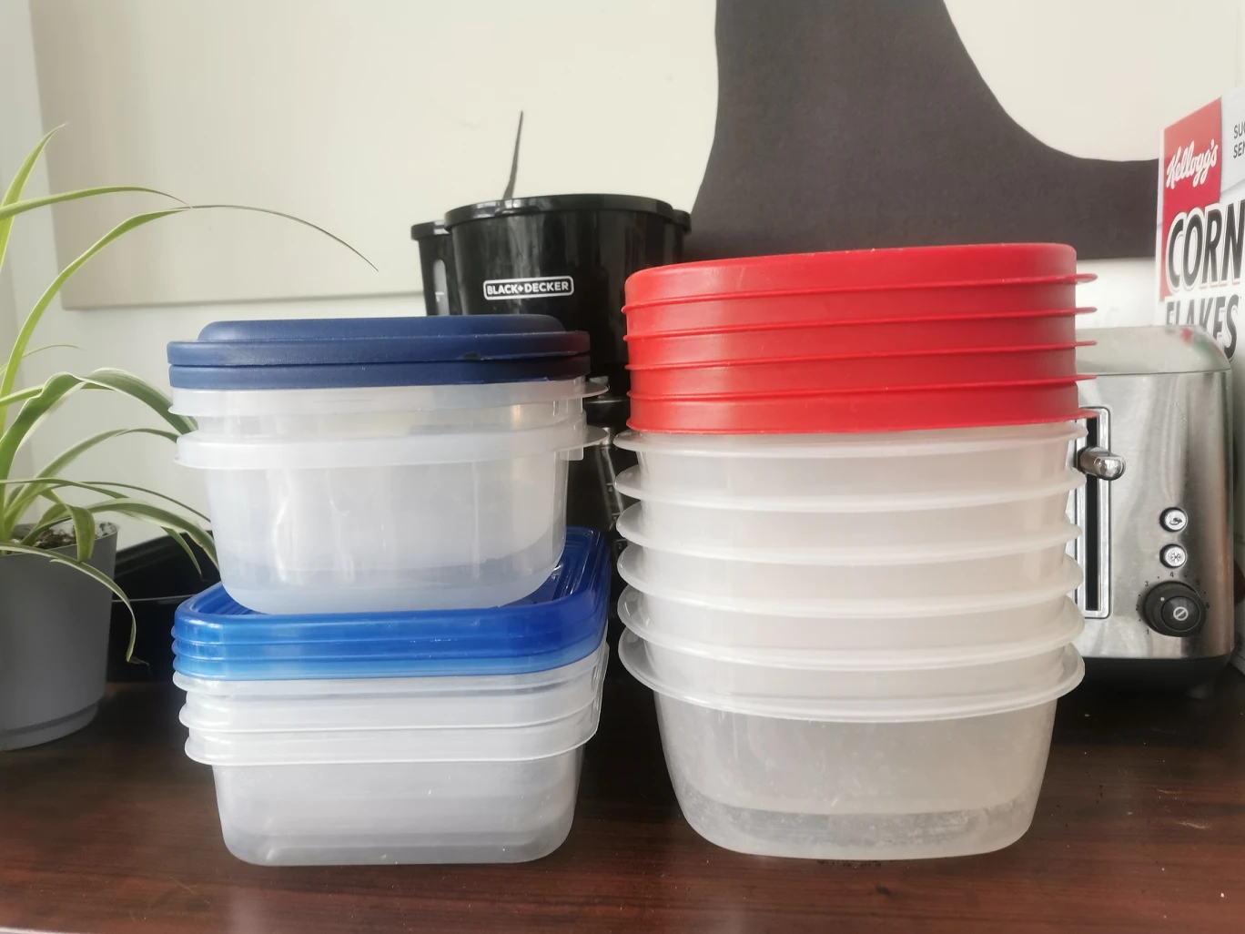 Food container storage Rubbermaid Ziploc