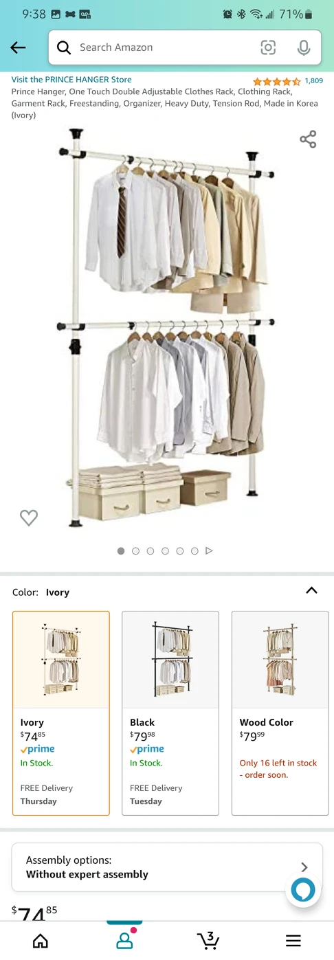 double tier hanger thumbnail