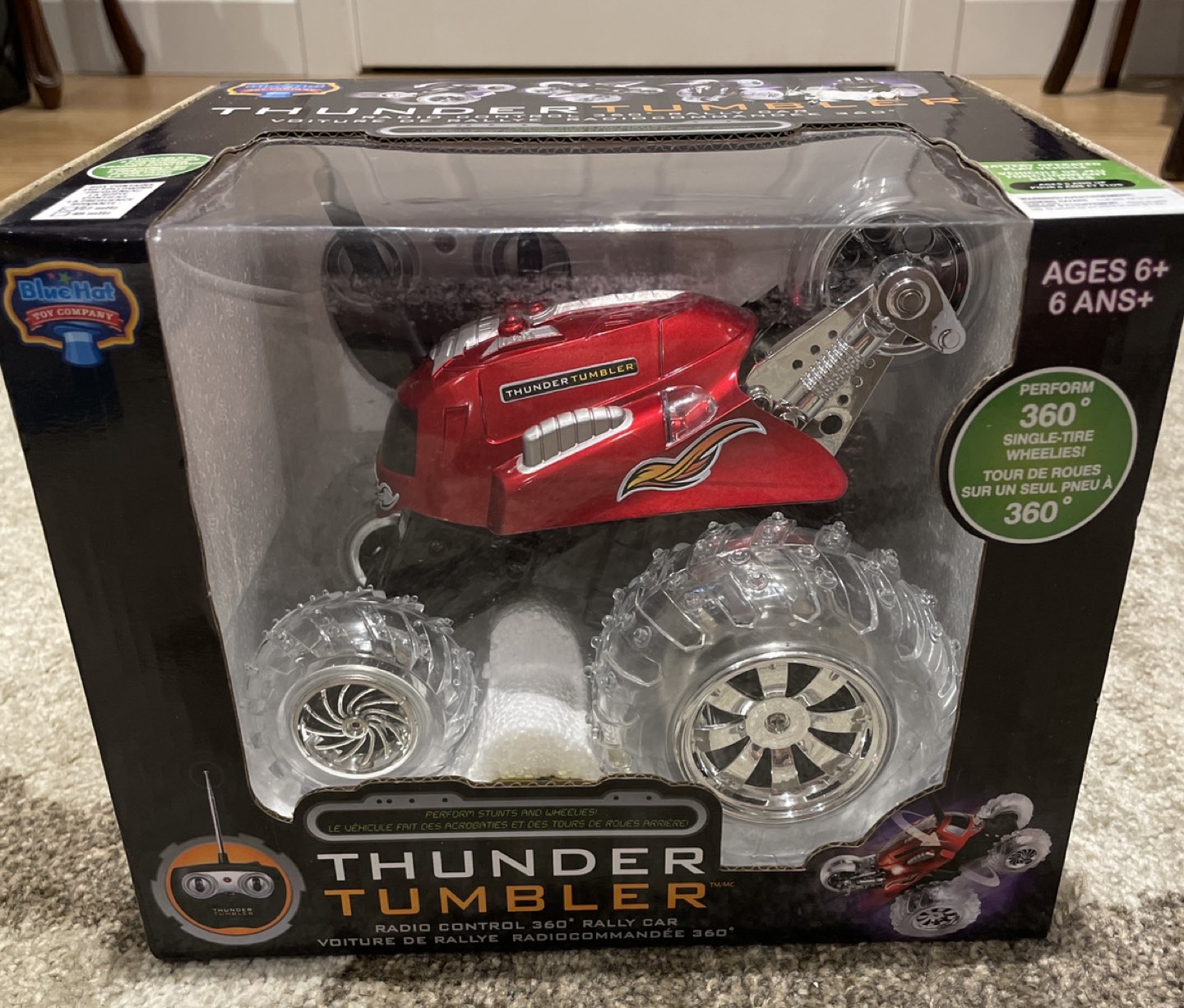 Remote controlled rally car thumbnail