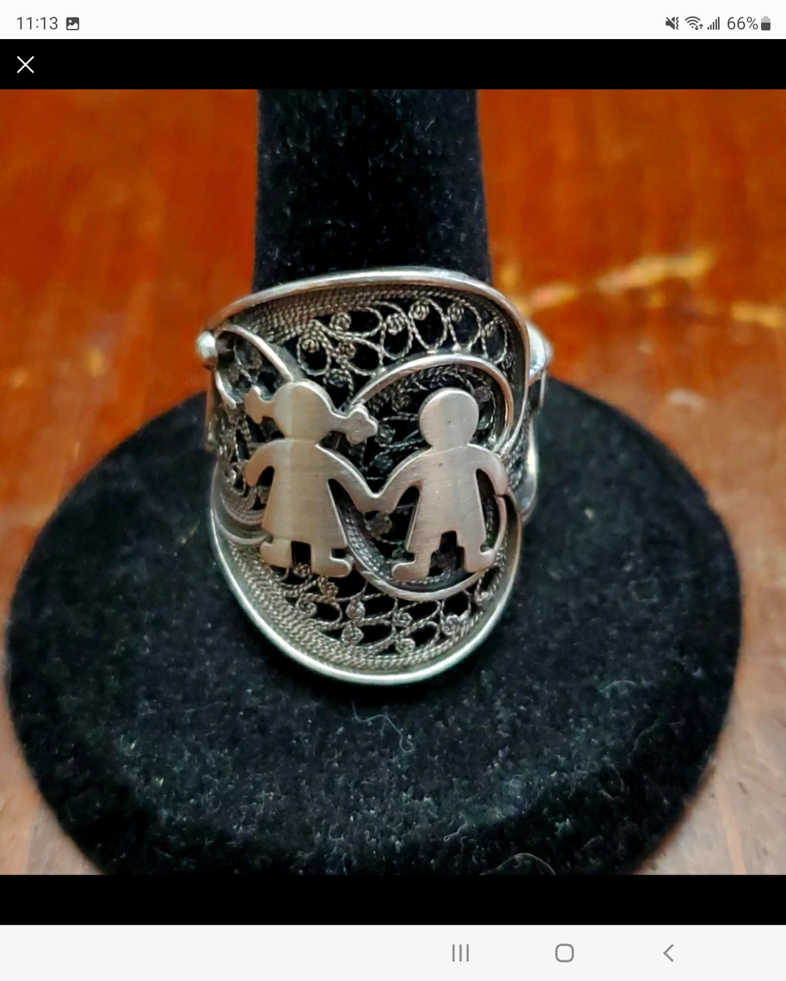 European Filigree adjustable rings.. $40ea thumbnail
