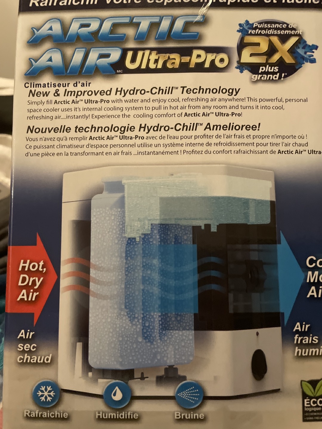 Arctic Air Air Cooler x2 cooling - photo 2