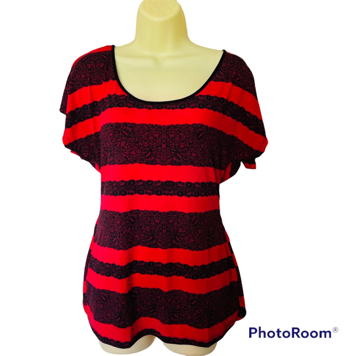 Suzy shier summer tufted Blouse. Size Large