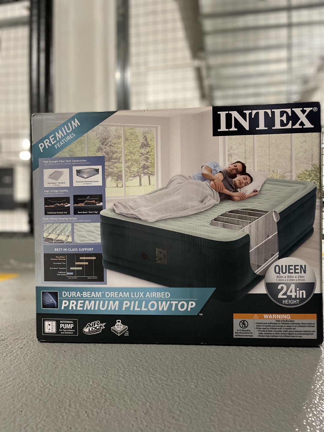 Blow up bed thumbnail