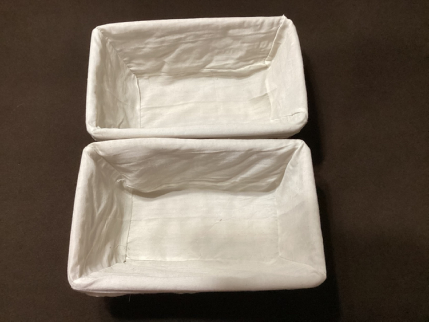 Wicker baskets w/ removable lining - photo 3