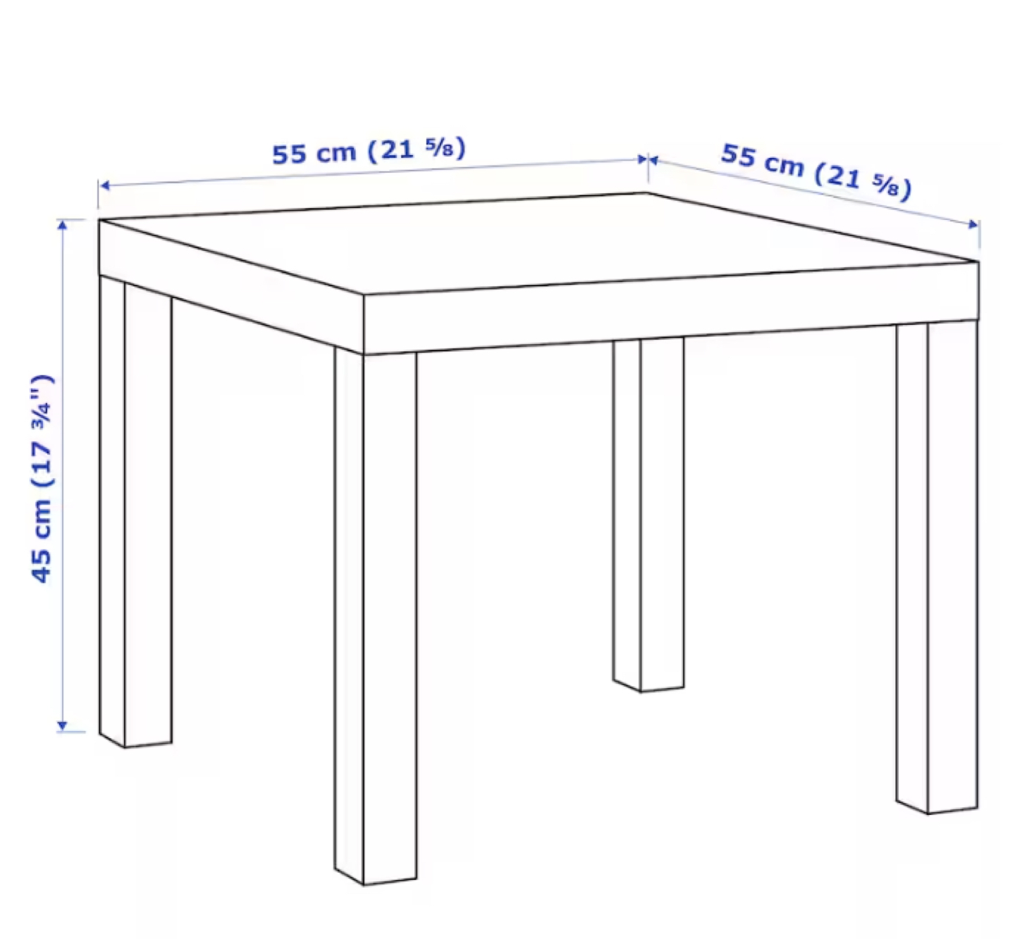 IKEA Side table “LACK”, white - photo 5