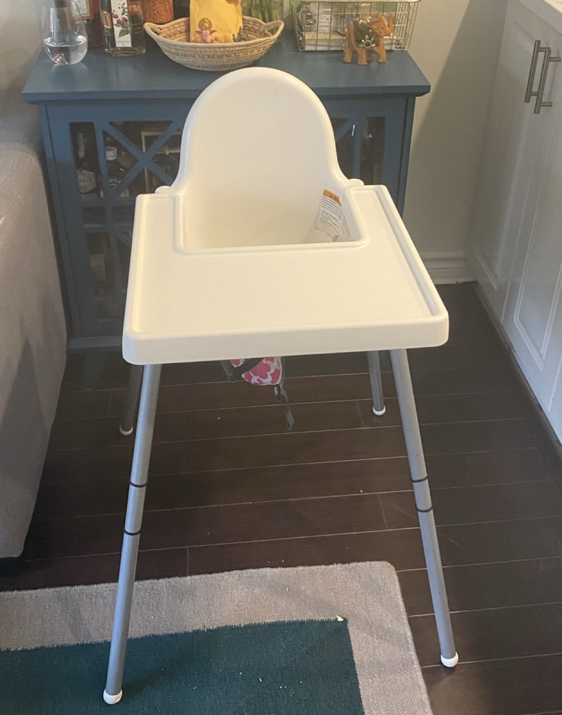 IKEA high chair “glow up”