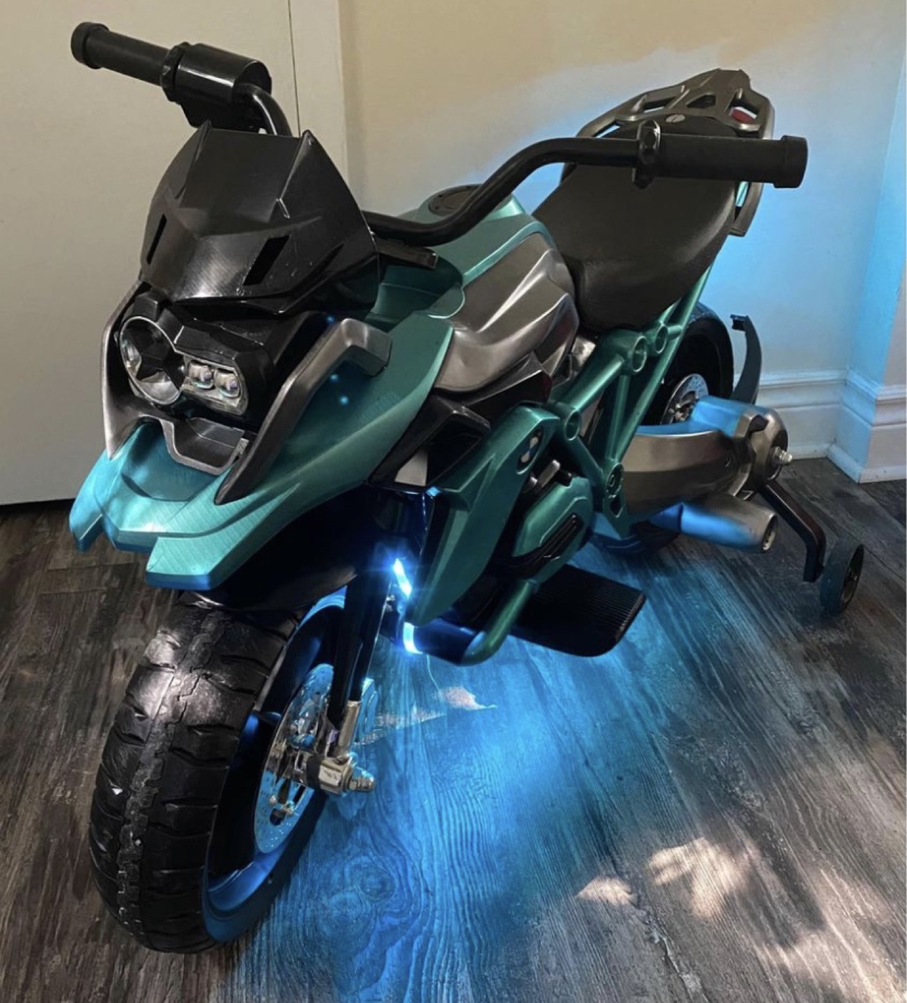 Modified E-bike for Kids(metallic blue green) - photo 2