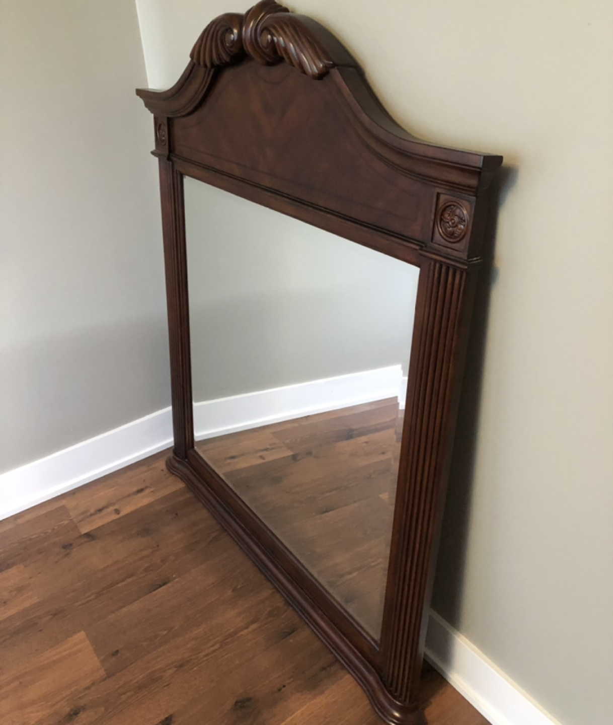Free solid wood mirror - photo 3
