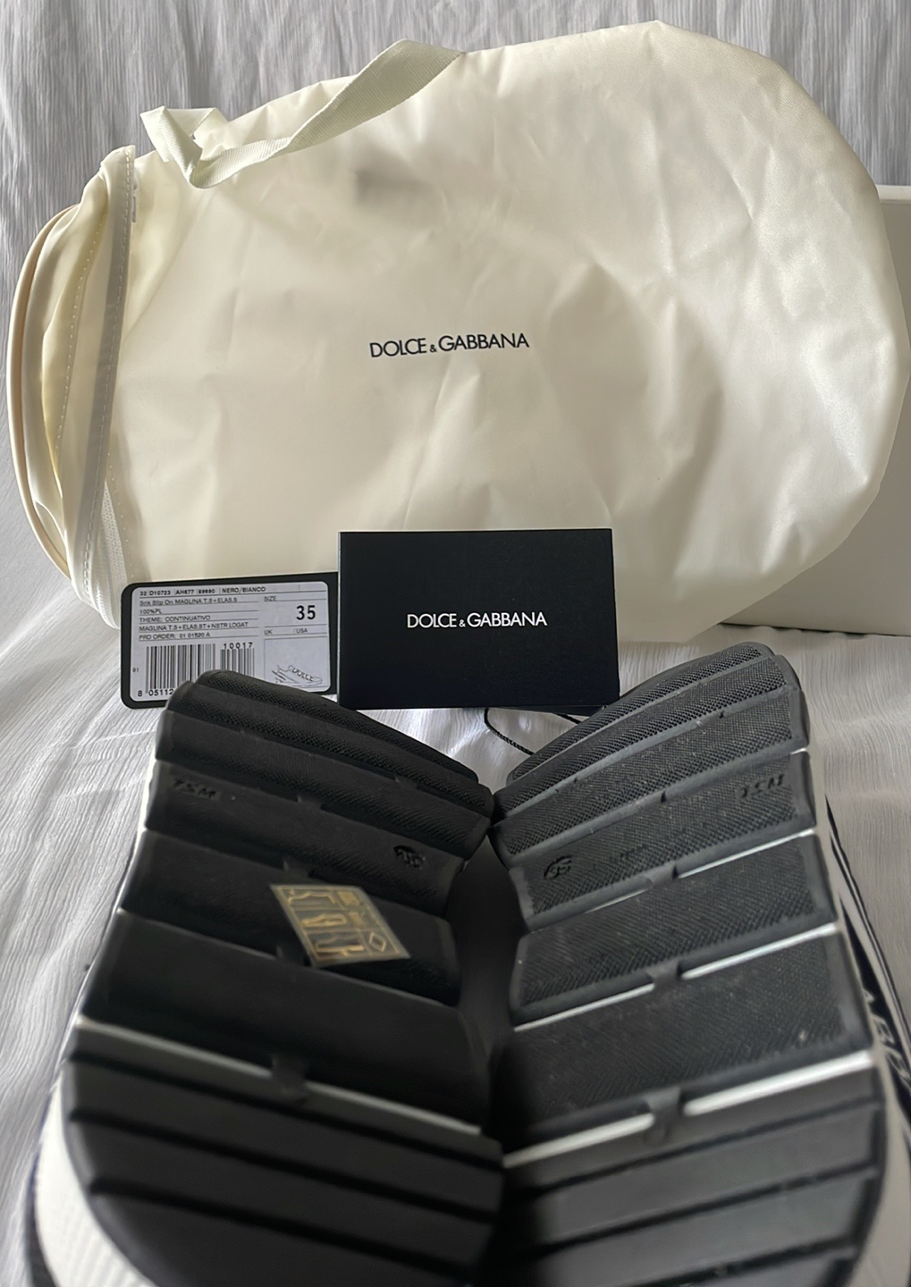 New Dolce and Gabbana Sorrento Slip on shoes image indicator(4)