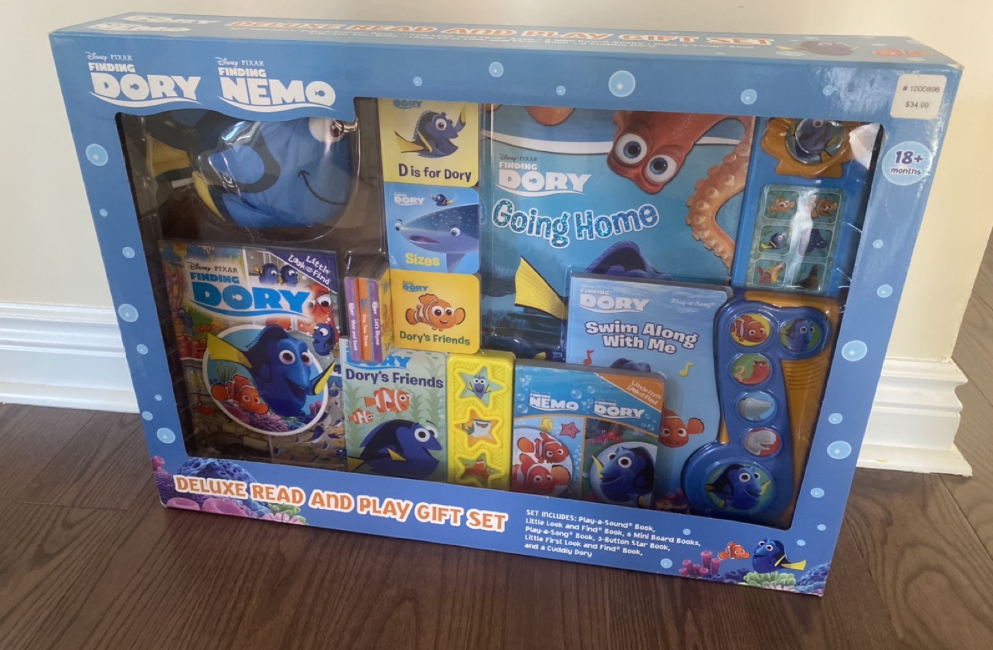 Finding Nemo, Dory, Deluxe Read and Play gift set for kids thumbnail