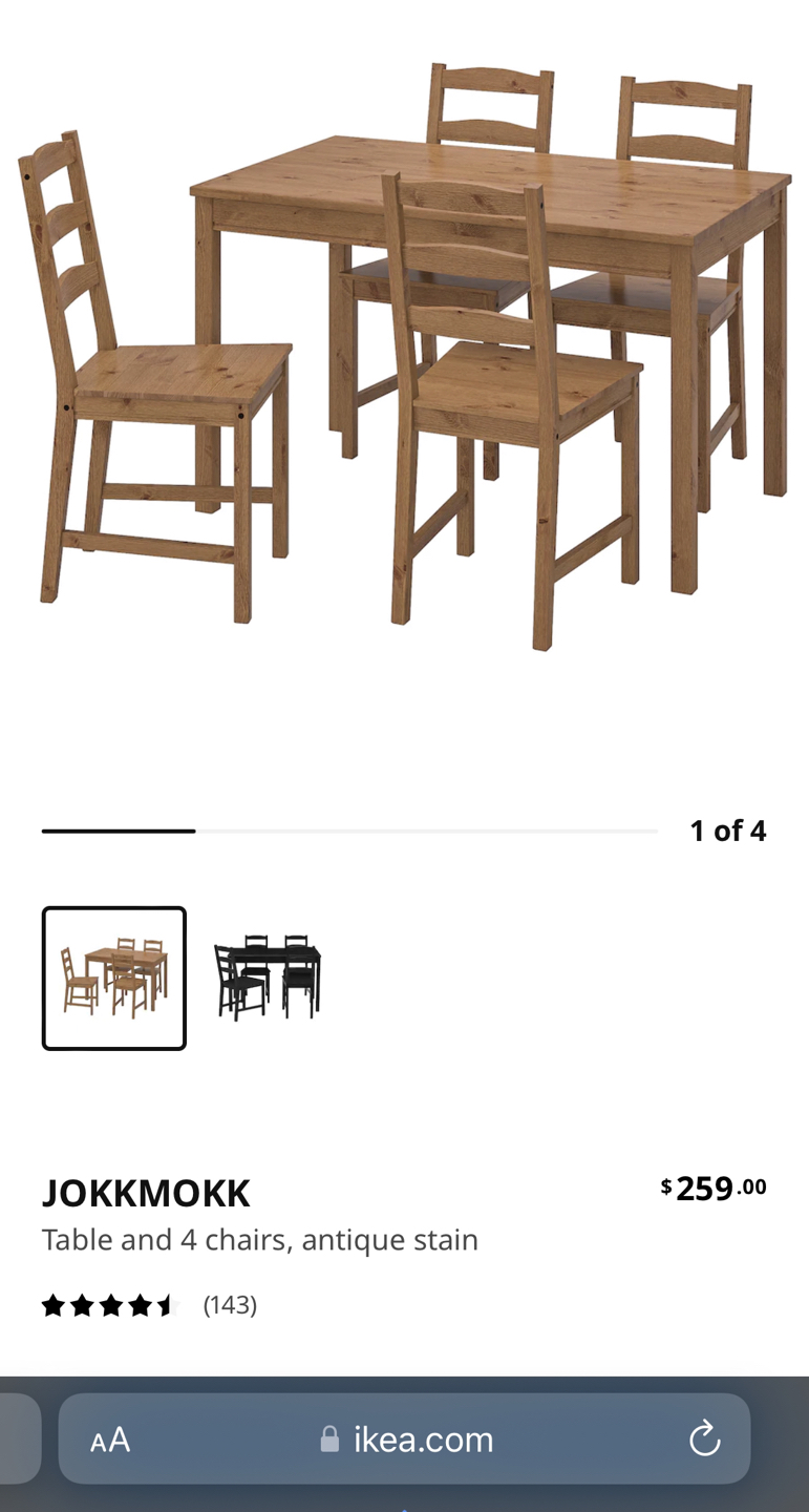 IKEA DINING SET - photo 2