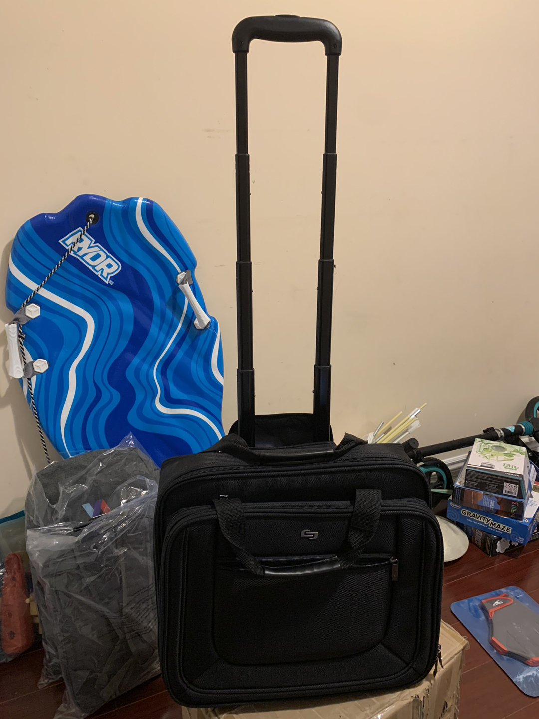 Roll on laptop bag