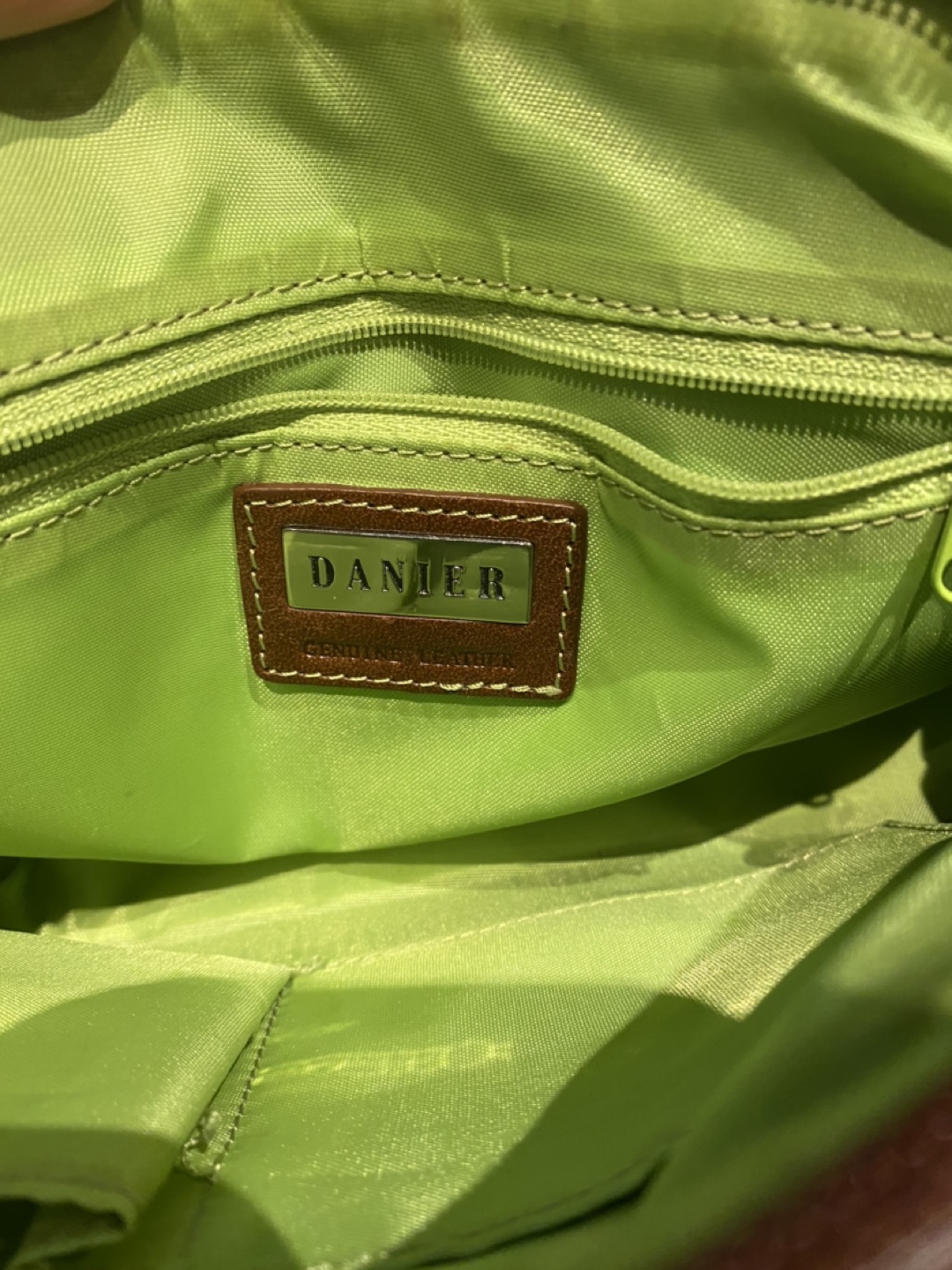 Danier mini leather purse/bag image indicator(4)