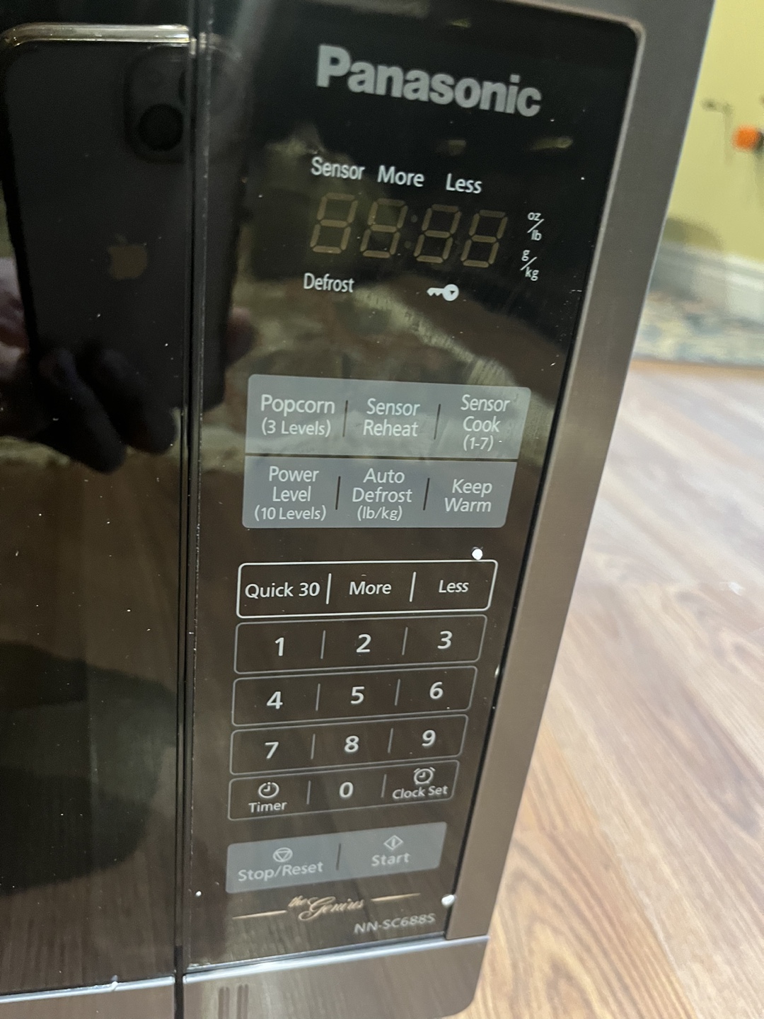 Panasonic Mid-Size 1200W Inverter Microwave Oven, 1.3 Cuft - photo 4