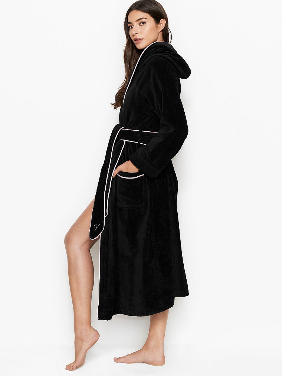 VS Hooded Terry Robe - photo 3