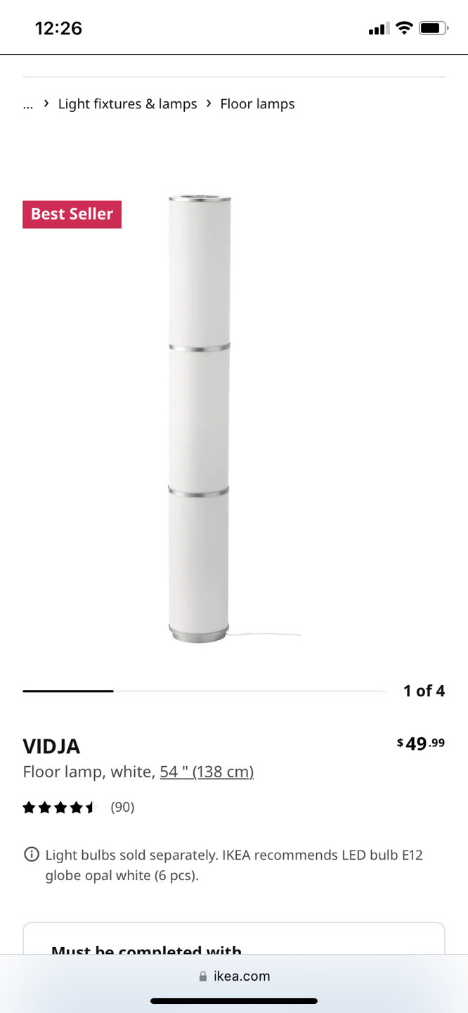 VIDJA IKEA lamp thumbnail