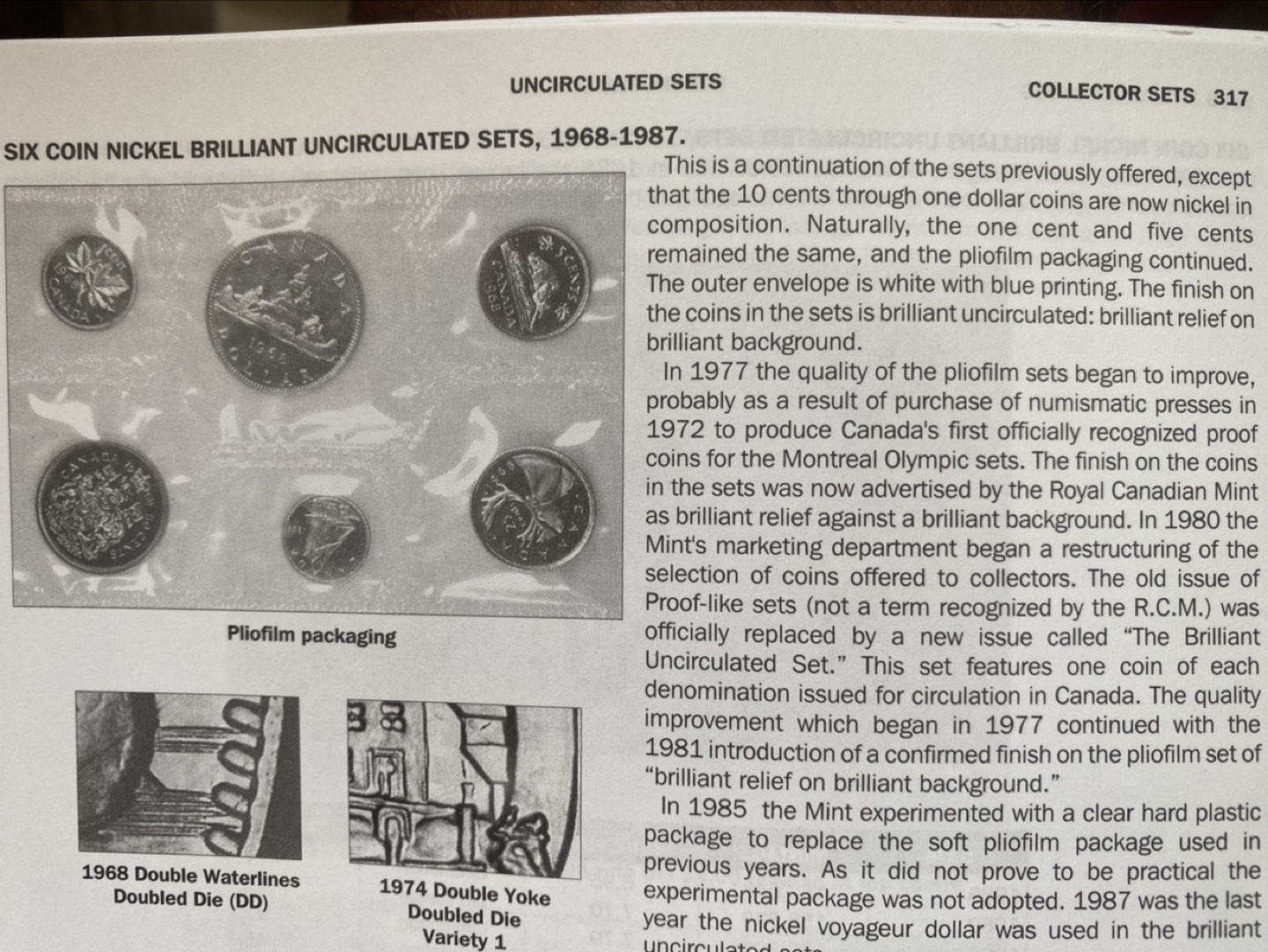 1982 Canada Coin set mint uncirculated. 203k made🍀 image indicator(3)