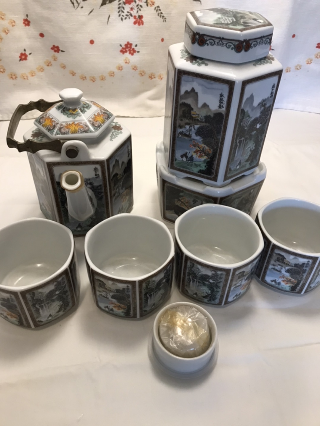 Japanese Tea Set for 4