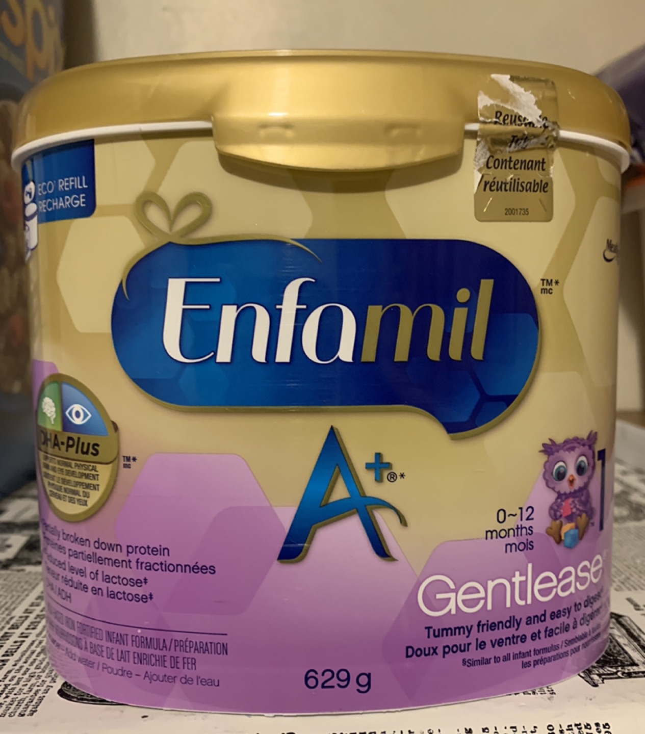Enfamil Gentlease Powder Formula thumbnail