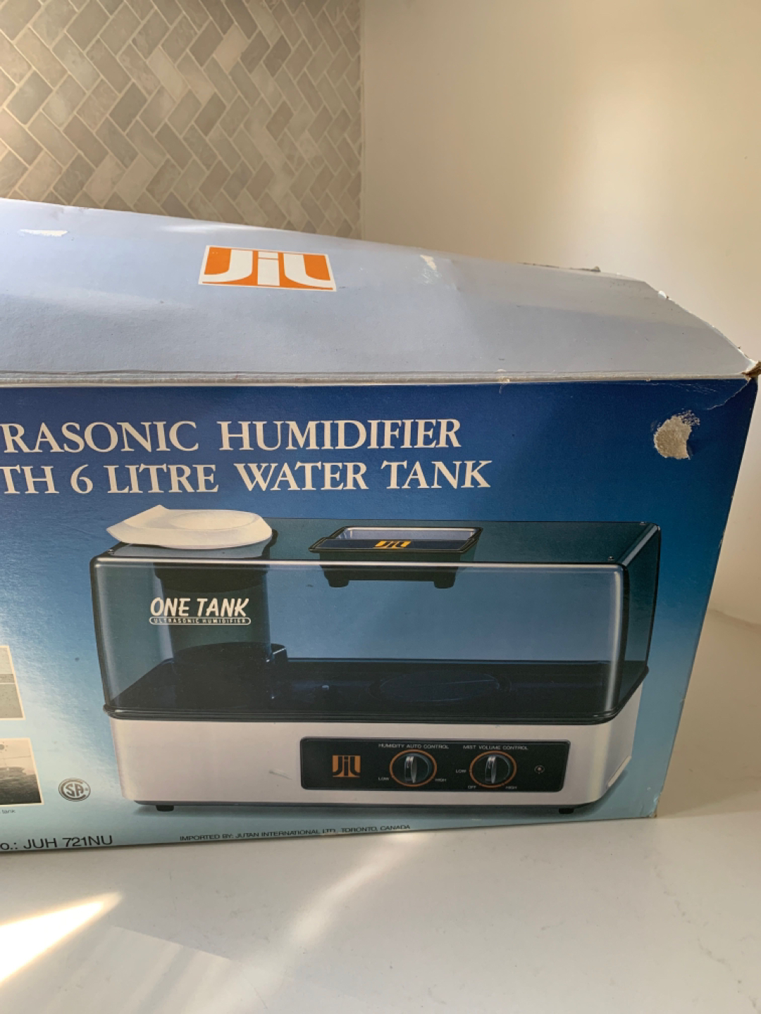 Ultrasonic humidifier with 6 L water tank image indicator(2)