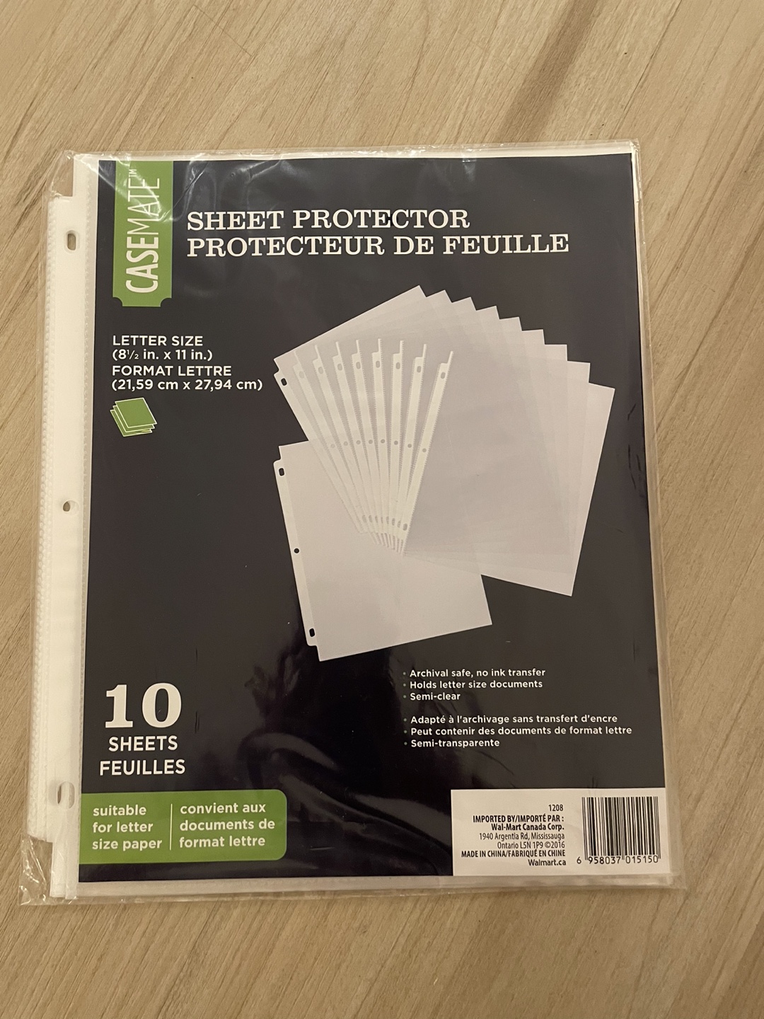 Sheet protectors