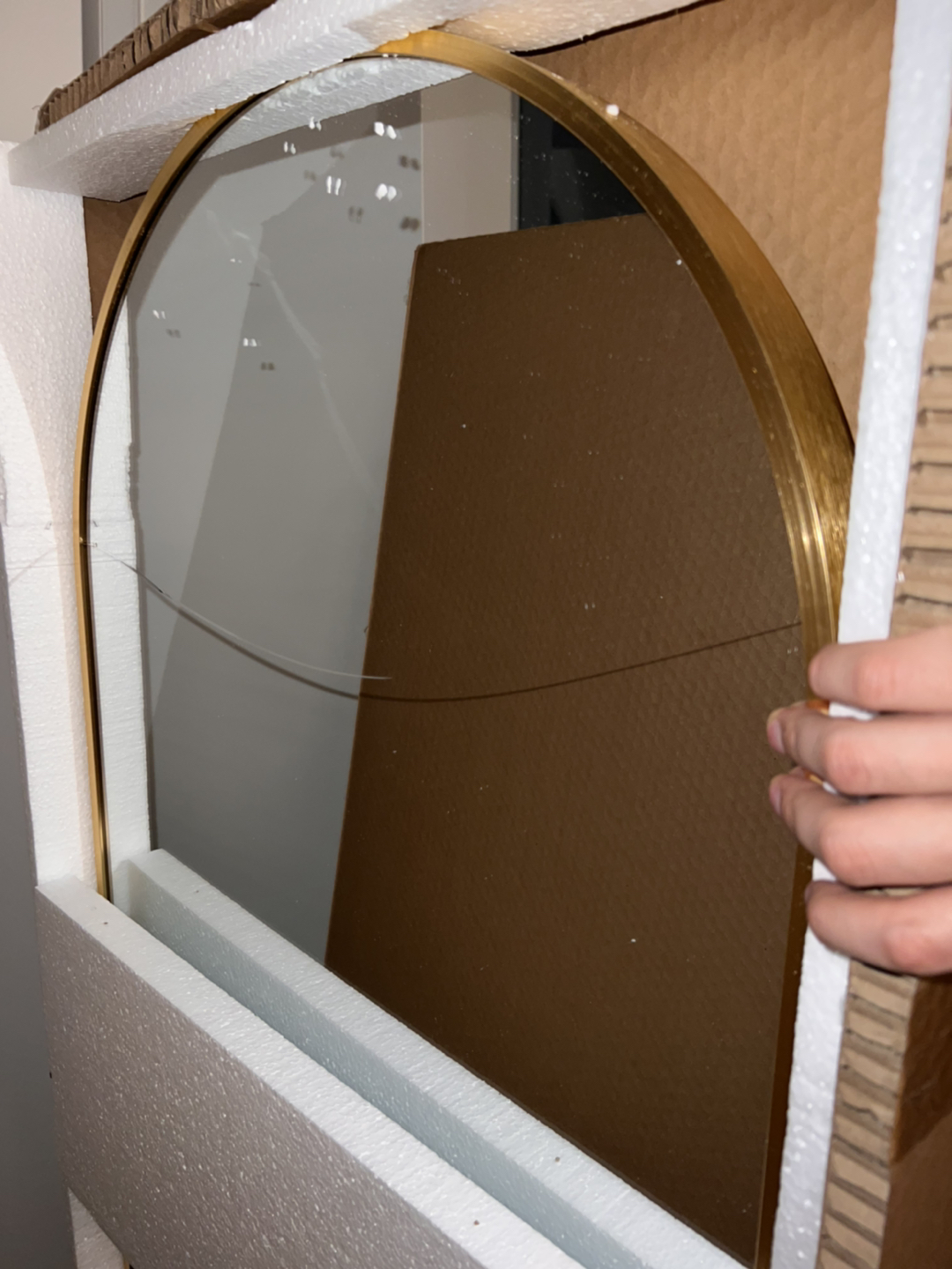 Full body mirror free (broken) #freecycle - photo 4