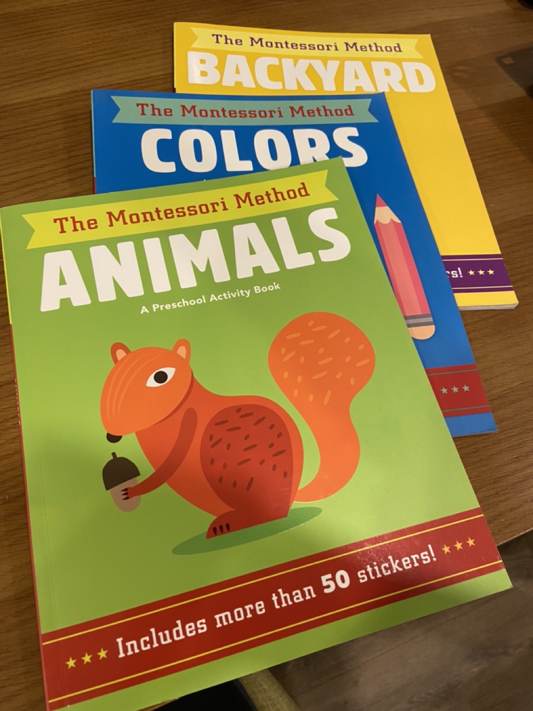 Montessori Preschool activity books thumbnail