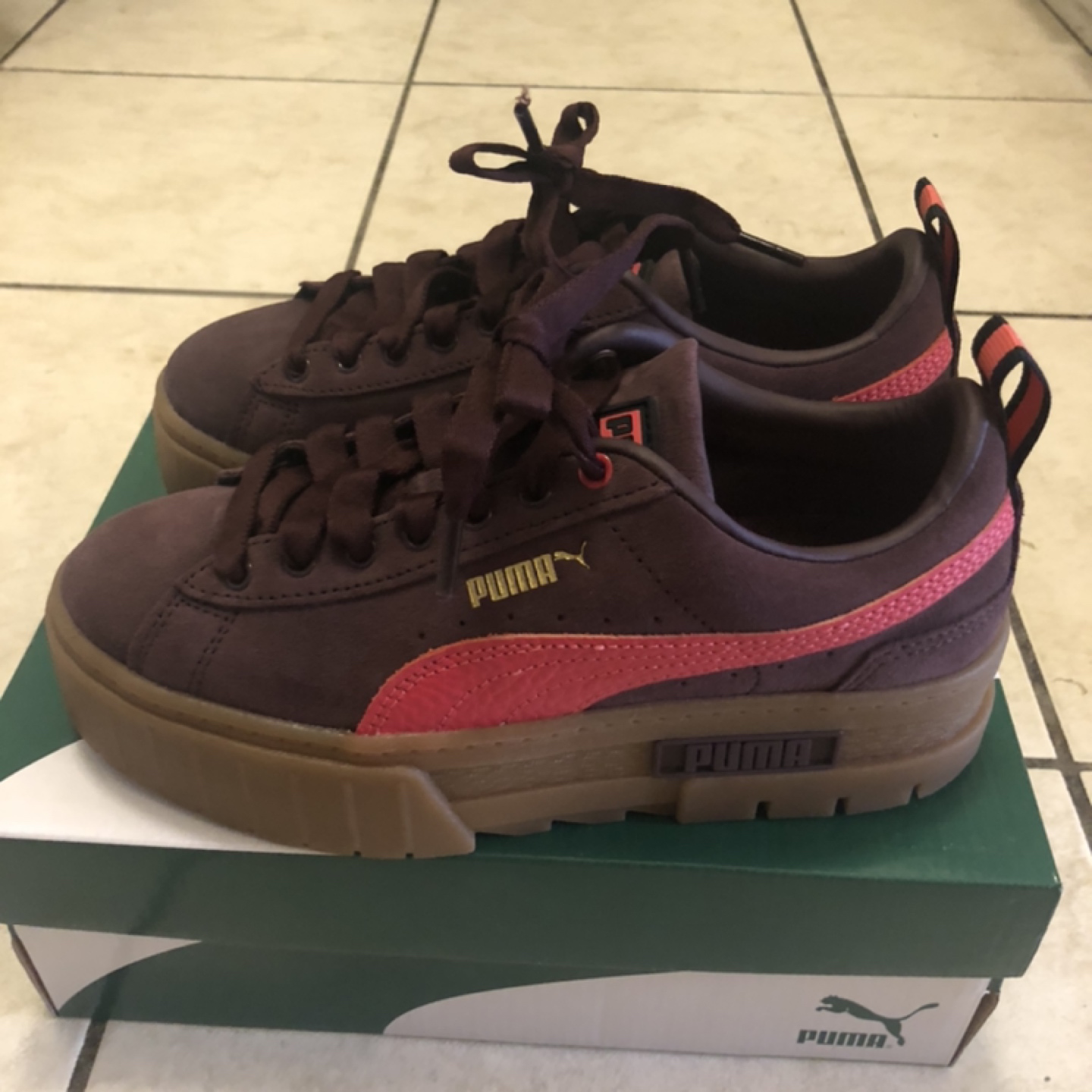 Puma Women’s Mayze Gum Sneakers