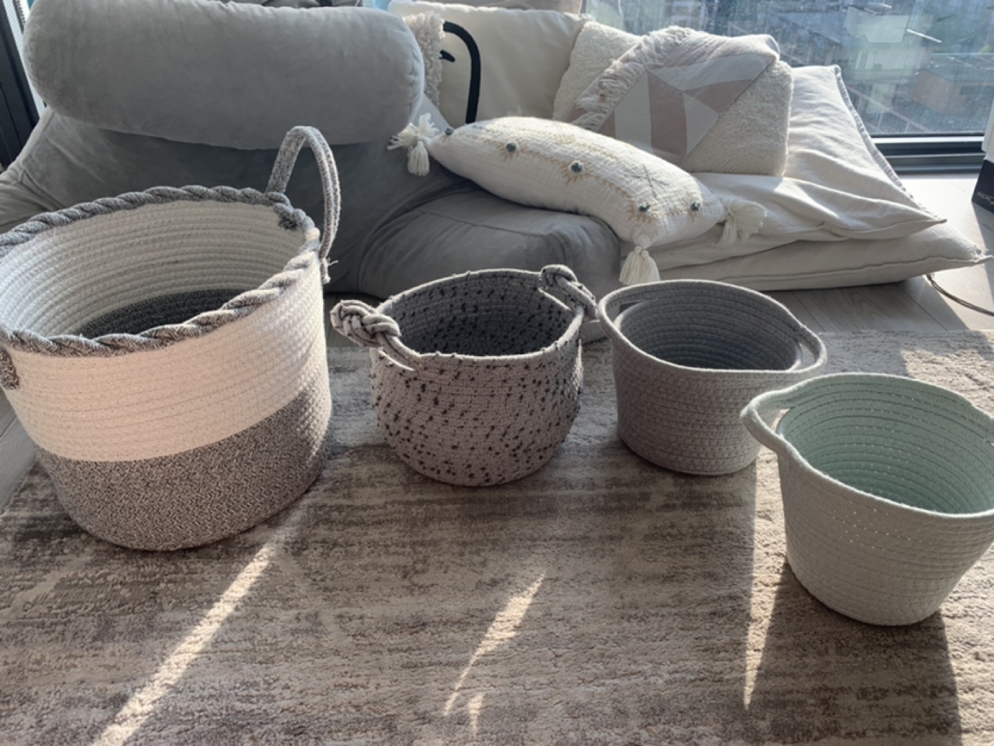 Assortment of baskets
