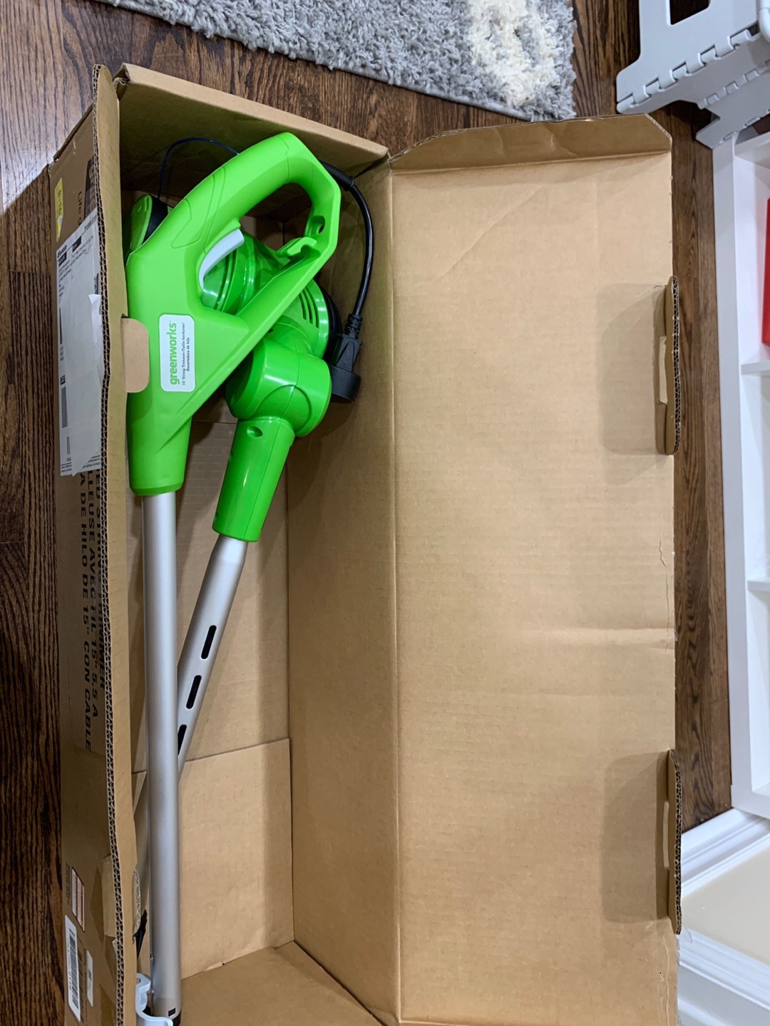 GreenWorks 21272 5.5Amp 15-Inch Corded String Trimmer thumbnail