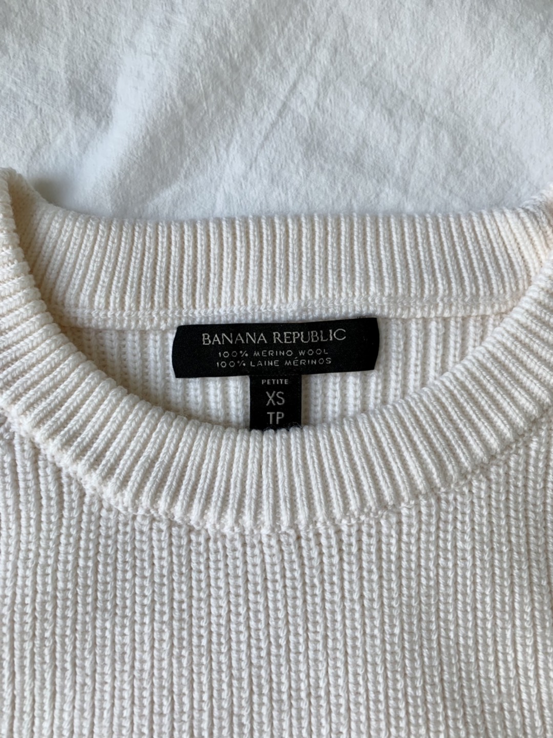 New 100% merino wool sweater XS thumbnail