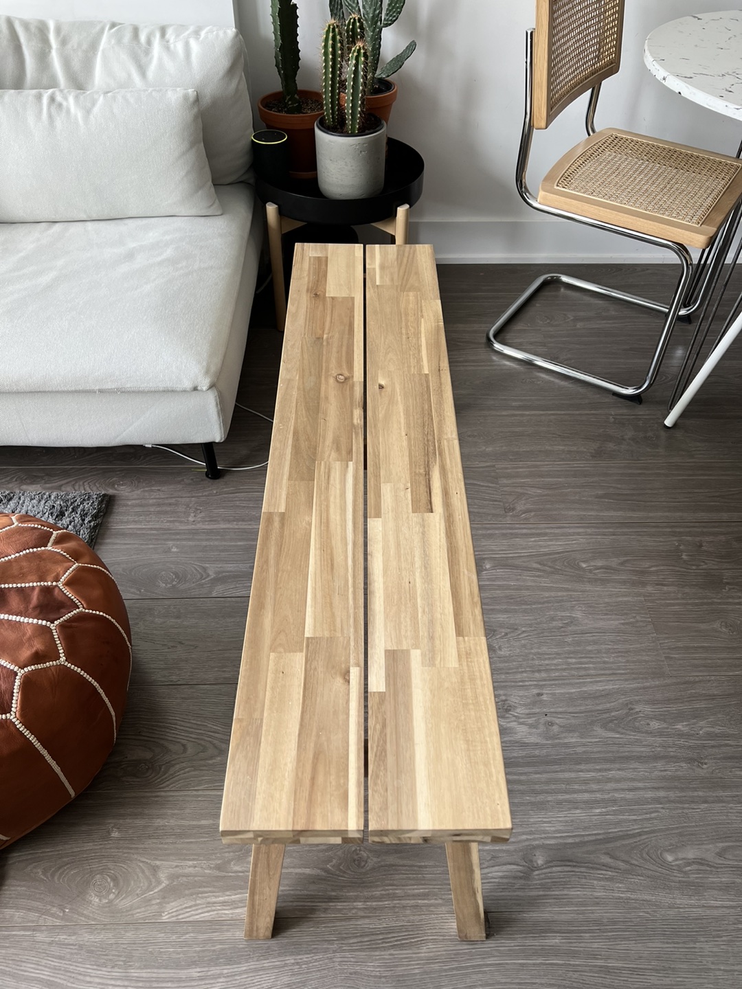 Ikea Skogsta bench - photo 2