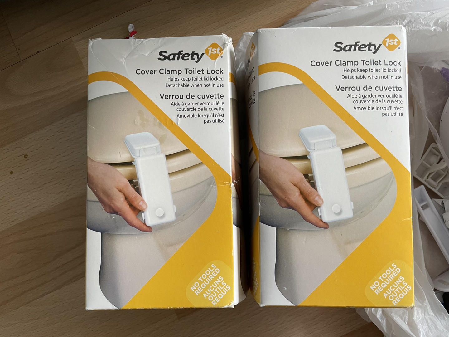 2 Safety 1st toilet locks #freecycle thumbnail