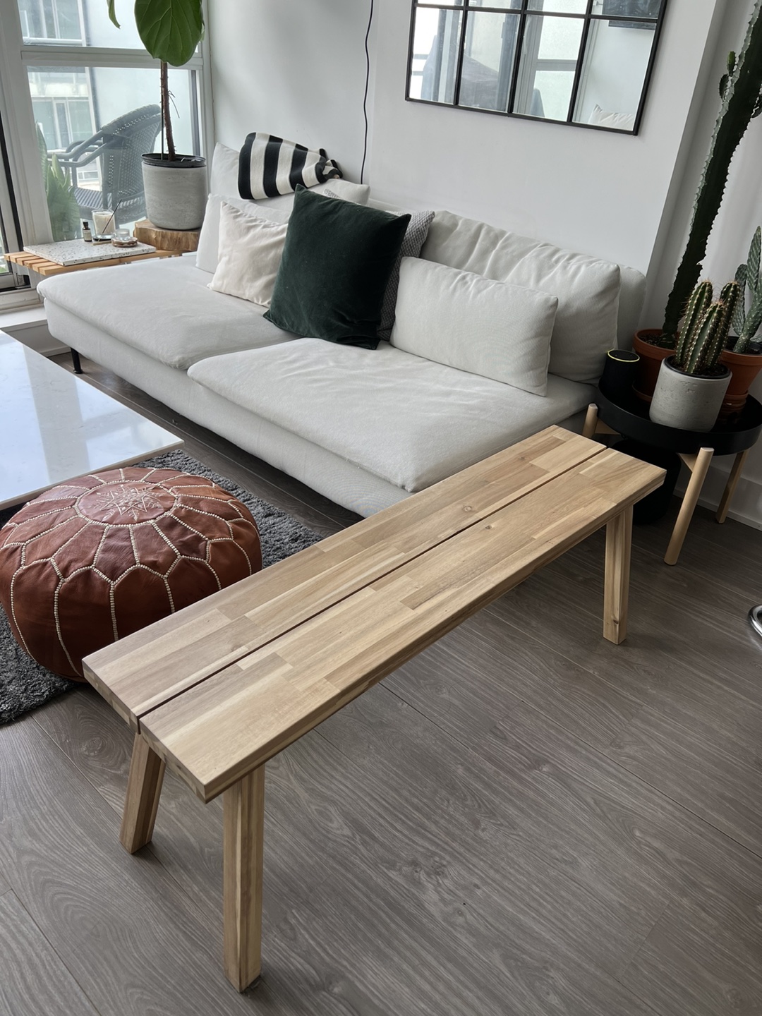 Ikea Skogsta bench