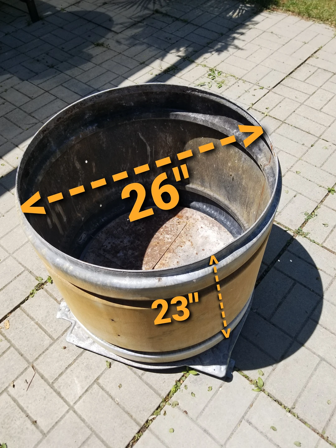 Burn barrel