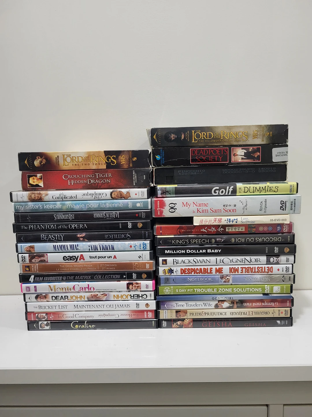 DVDs and VHS - Movies