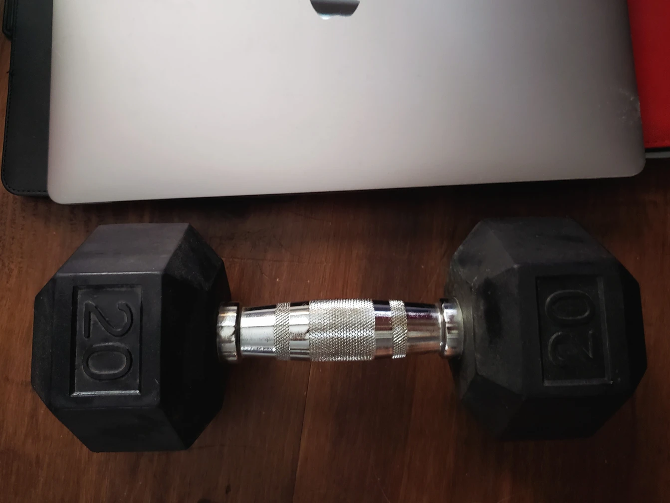 20lb cap barbell coated hex dumbell thumbnail