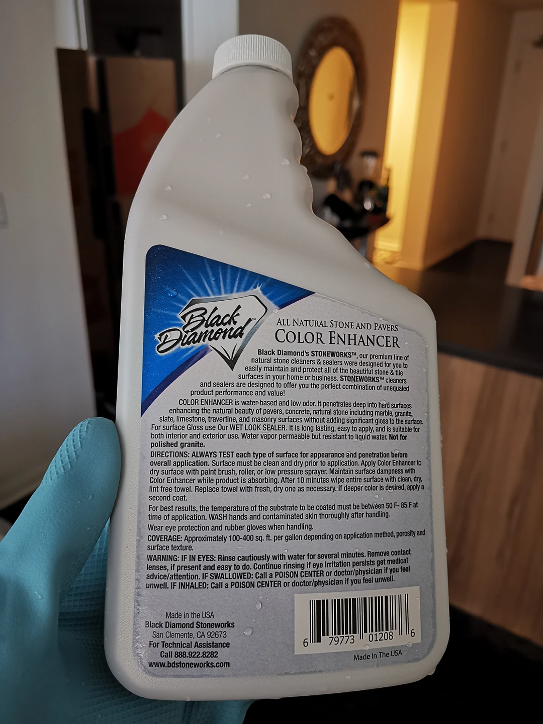 Stone and pavers sealer colour enhancer restorer protector image indicator(2)