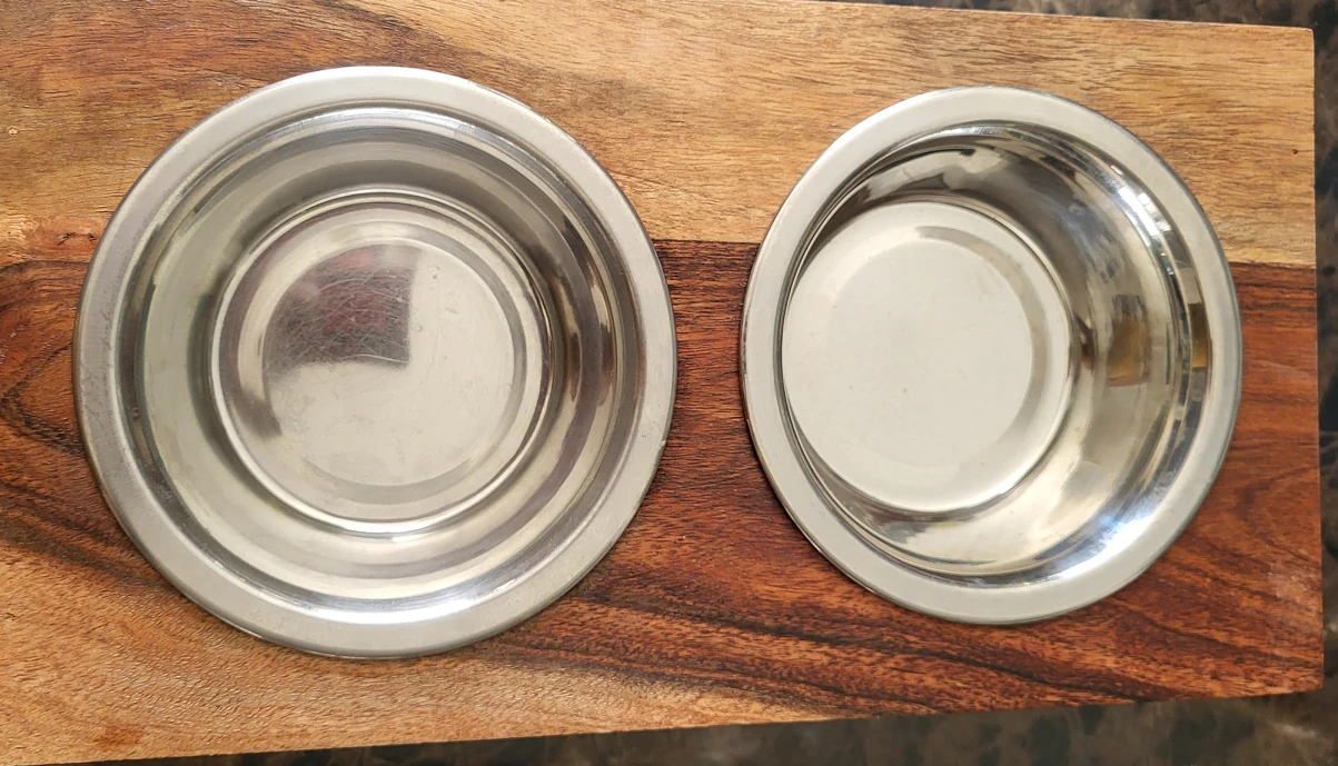 puppy food bowls. thumbnail