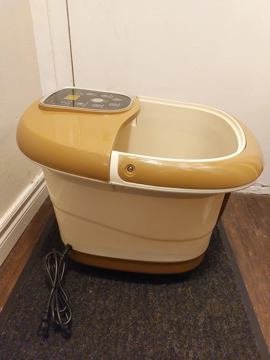 All-in-One Heat Bubble Vibration Foot Spa Massager image indicator(8)