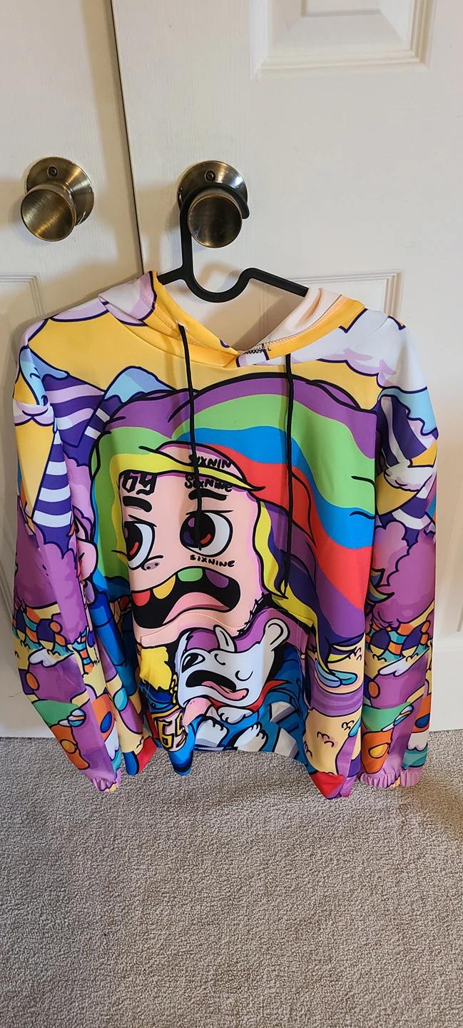 6ix 9ine  I have both  size medium and large thumbnail