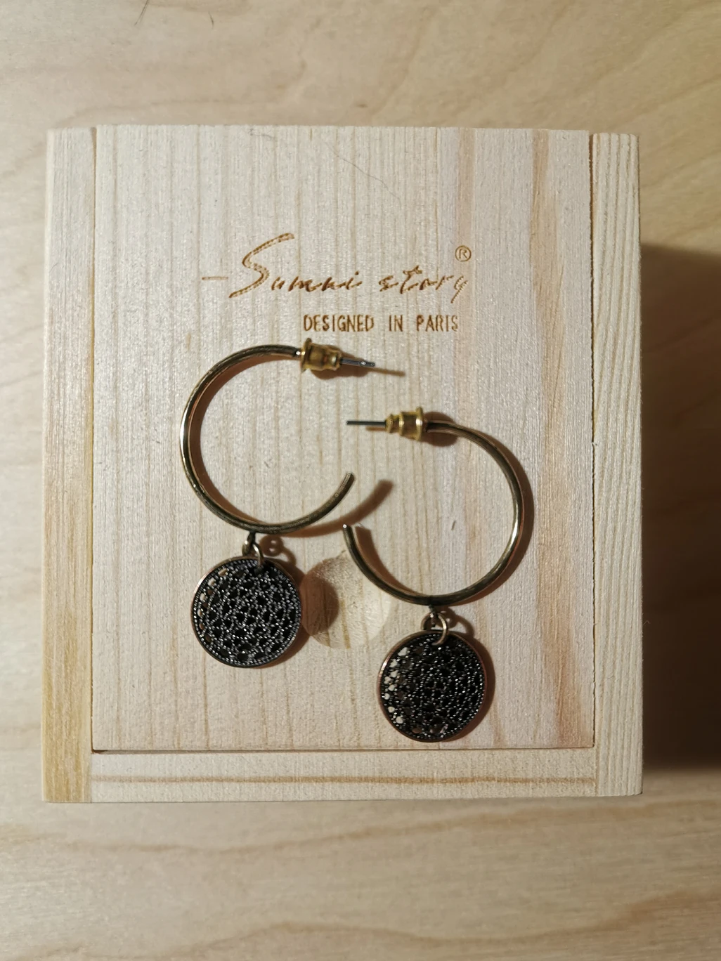Assorted golden earrings - photo 3