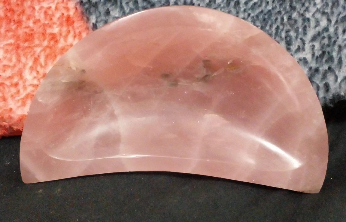 Rose Quartz Cresent Moons Jewelery Dish image indicator(2)