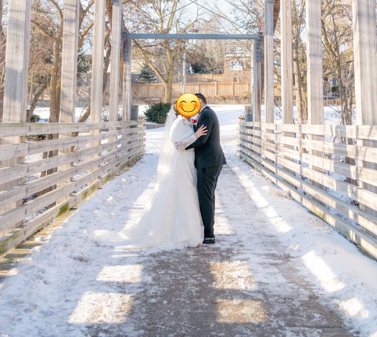 Winter/ autumn wedding dress with pockets image indicator(4)