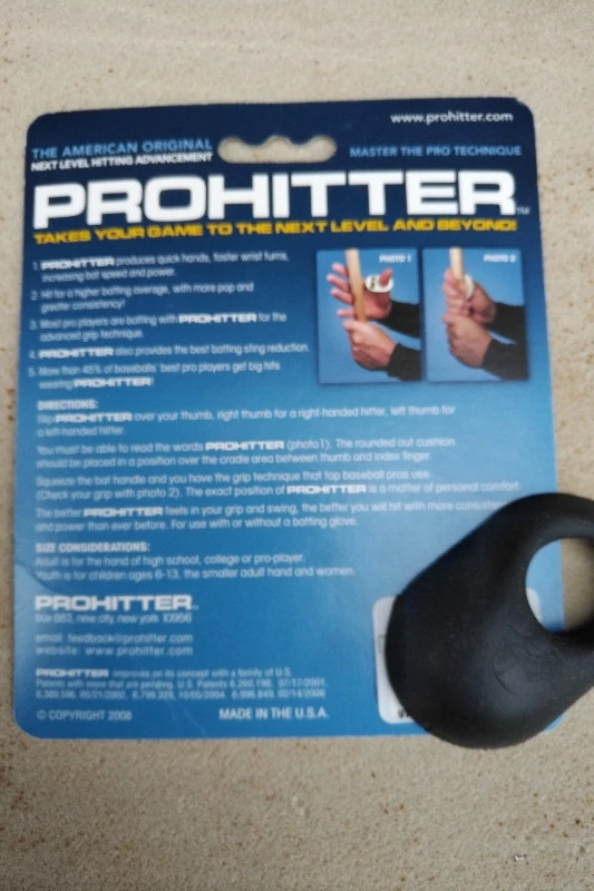 PROHITTER batting grip improvement thumb ring image indicator(3)