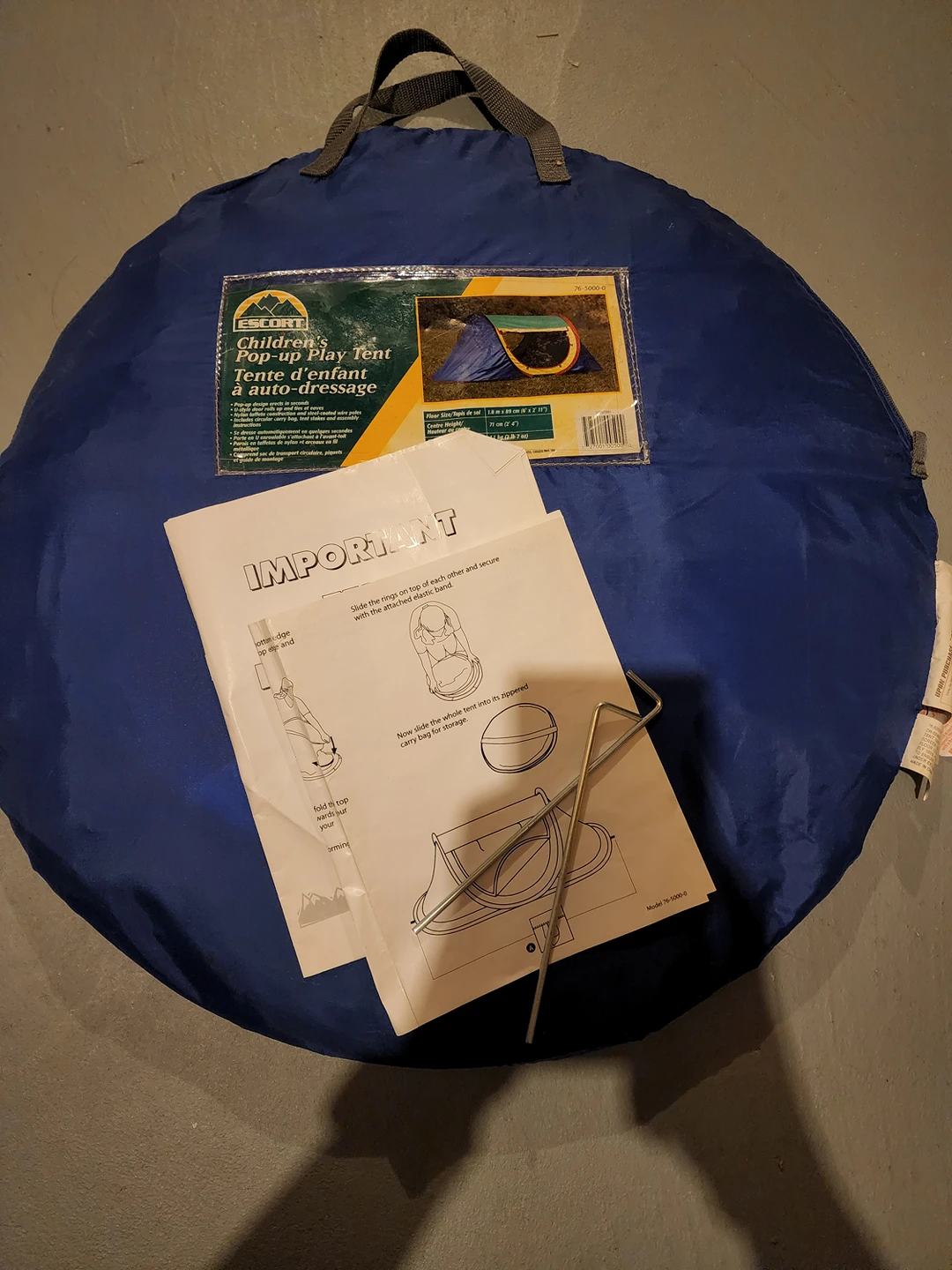 EUC - Children's Pop-up Play Tent - photo 4
