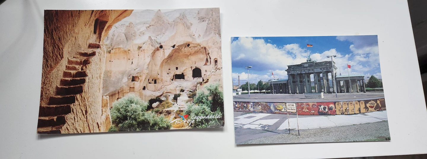 Postcards from Germany and Turkey #freecycle thumbnail