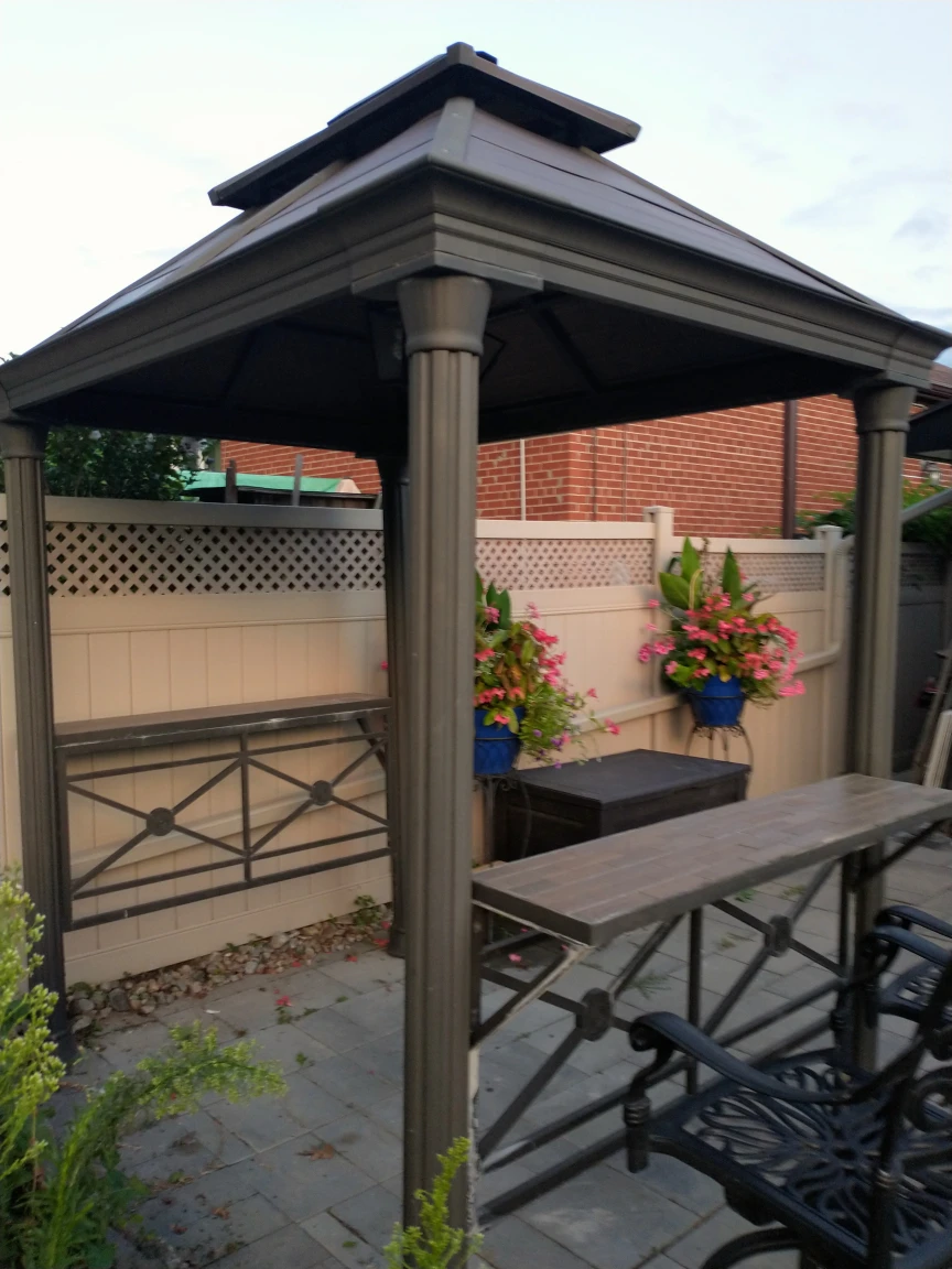 Aluminum Grill Gazebo 8 ft x 6 ft thumbnail