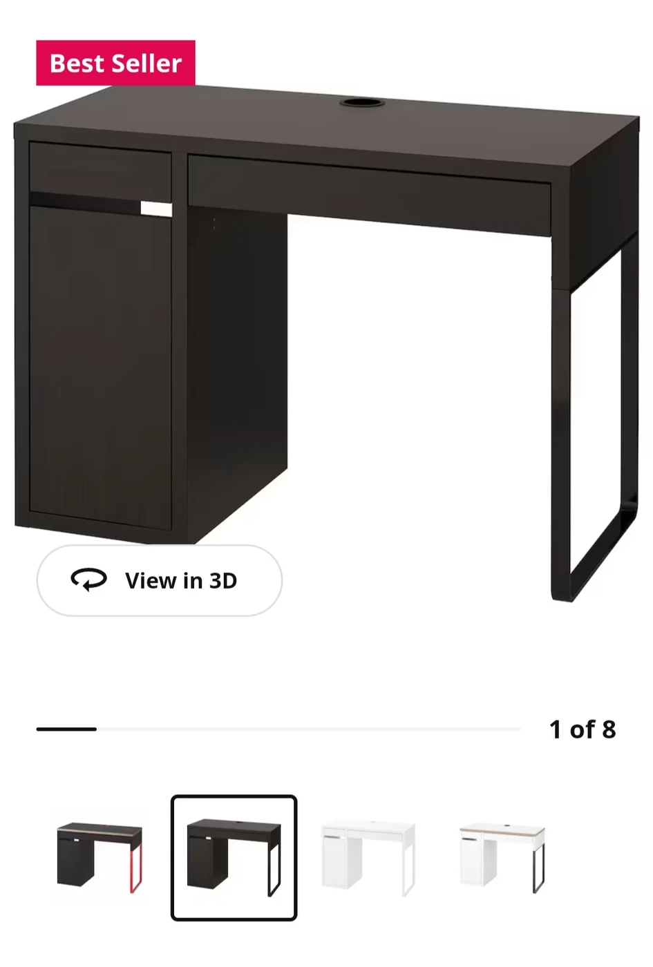 Ikea desk for SALE assembled and used like new.