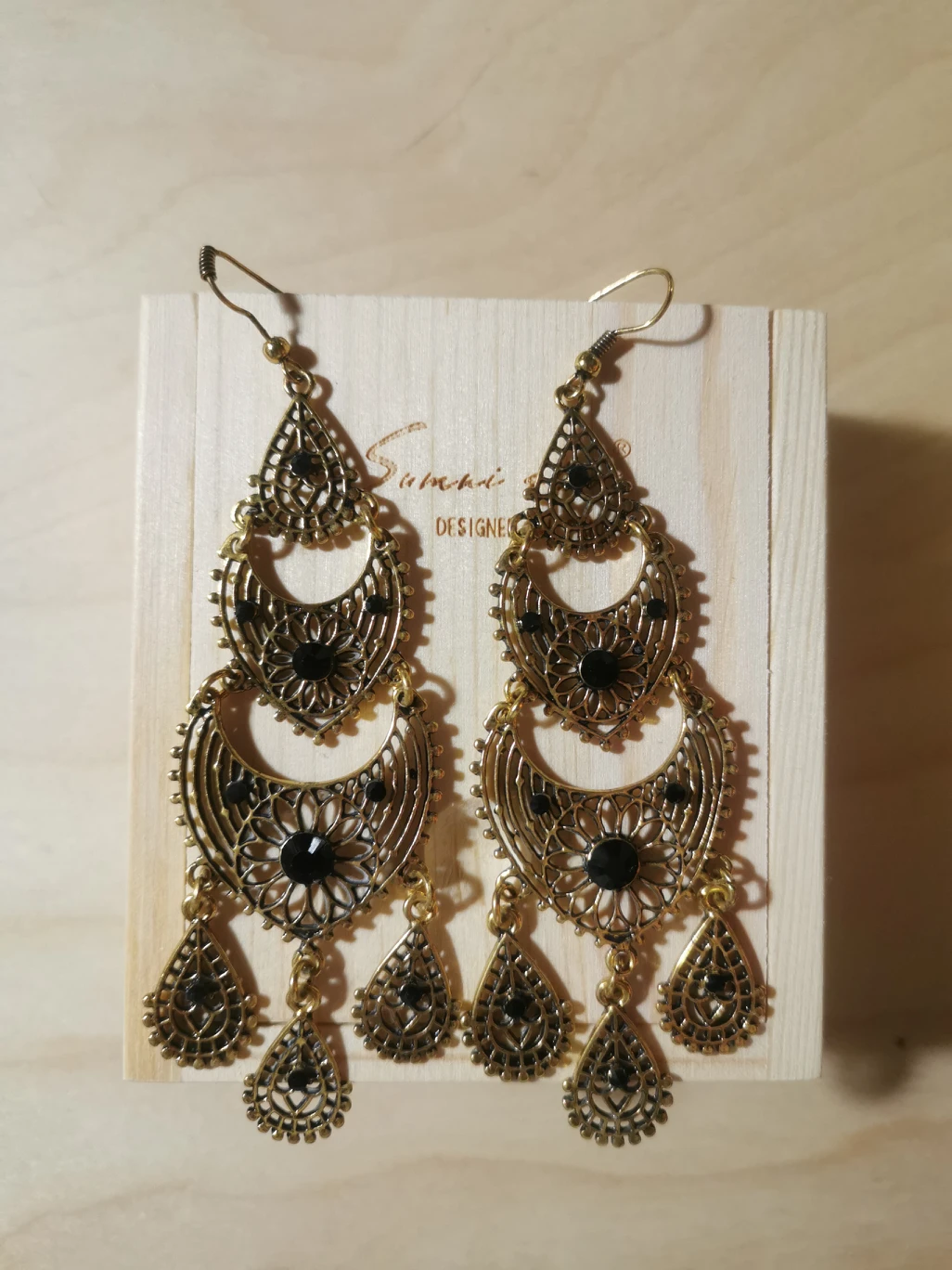 Assorted golden earrings - photo 5